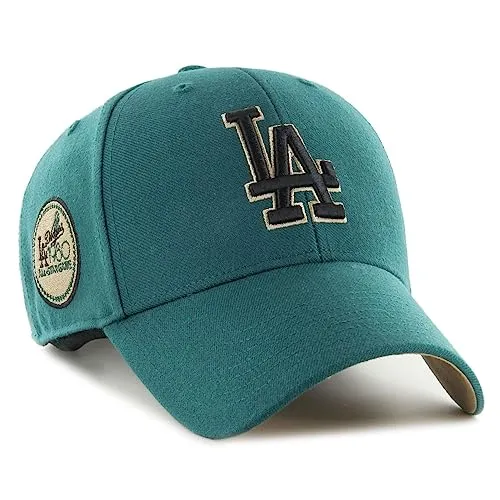 '47 Los Angeles Dodgers Pacific Green MLB Sure Shot Most Value P. Snapback Cap - One-Size
