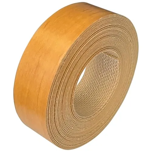 cyclingcolors 1x Kantenumleimer Holzfurnier mit Schmelzkleber 21 mm x 5 m Dicke 0,50 mm verschiedenen Dekoren Melaminkanten Band Aufbügelbare Möbelkanten-Band Melaminkanten, Erle