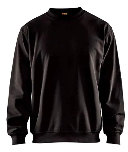 Blakläder Pullover 3340 1158 - Komfortables Sweatshirt in Schwarz - XL - Arbeits- & Schutzkleidung, ideal für den täglichen Einsatz mit verstärkten Nähten und bequemem Rundhalsausschnitt aus 100% Baumwolle.