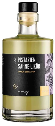 Pistazien Sahne-Likör 350ml (17% vol) I WAJOS SELEKTION 0,35l
