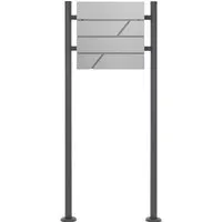 Standbriefkasten ML-Design aus Edelstahl