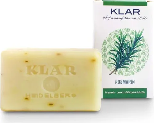 Klar's Rosmarinseife 100 g in weiß von Klar Seifen