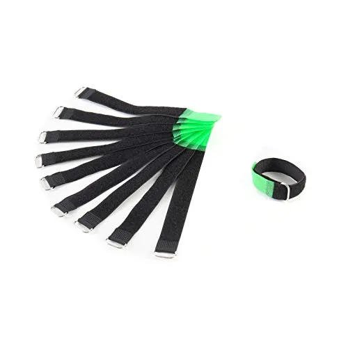 MUSIC STORE Kabelklett grün 20 cm