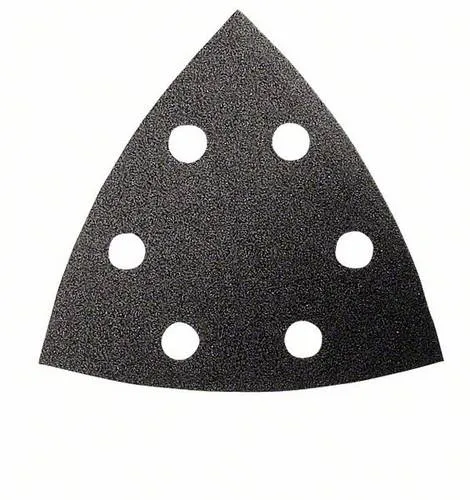 Bosch Accessories Best for Stone 2608605195 Deltaschleifpapier mit Klett, gelocht Körnung (num) 180 Eckmaß 93mm 5St.