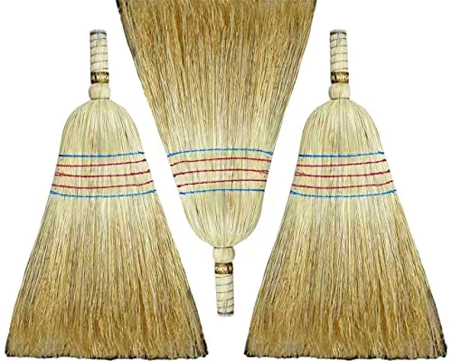 Reisstrohbesen Süpürge Strohbesen Natur extra