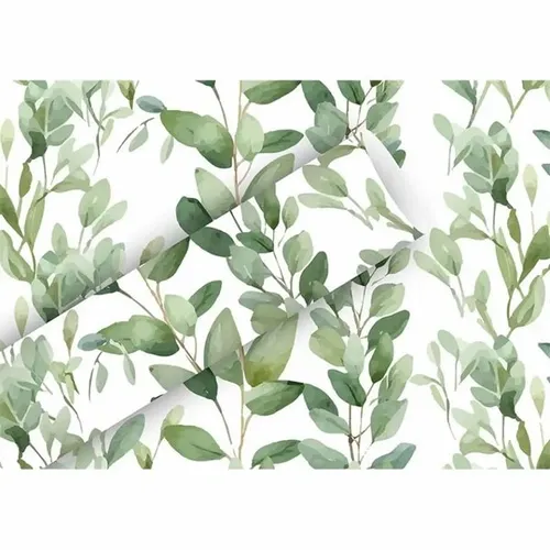 Geschenkpapier in grün von Braun