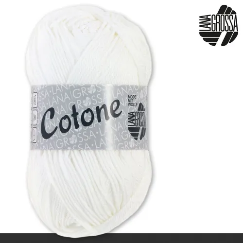 Lana Grossa 50 g Cotone Baumwolle Stricken Häkeln Basic-Garn Wolle 75 Farben