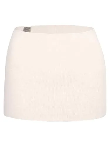 wobera ANGORA Leibwärmer oder Nierenwärmer für Damen und Herren mit 50% Angora, leichte Ausführung (Gr. XS, Farbe: naturweiß)