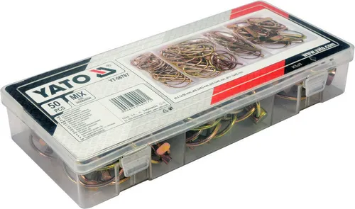 Klappsplint Sortiment 50 teilig - 50 Stück, robustes Eisenmaterial für vielseitige Anwendungen