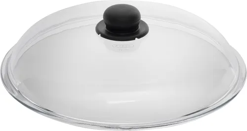 Ballarini Glasdeckel 32 cm - Ideal für sicheres Kochen - Zubehör Kochgeschirr, 32 cm großer Glasdeckel aus robustem Glas und Metall für optimale Sicht während des Kochens.