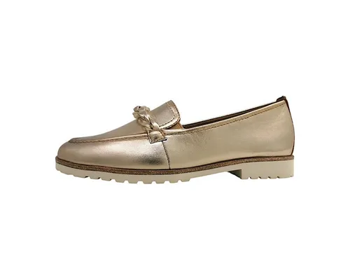 Tamaris Damen Klassische Ballerinas in gold von Tamaris