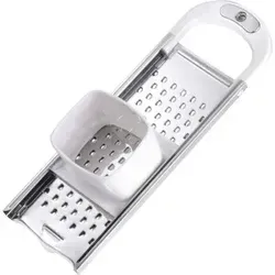 Westmark Spätzlehobel mit Teigschlitten - Edelstahl Fädle für perfekte Spätzle - Kartoffelpressen & Spätzlepressen, ideal für Teigkonsistenzen und einfaches Herstellen von Spätzle in Minutenschnelle mit optimalem Halt für Töpfe bis 24 cm.