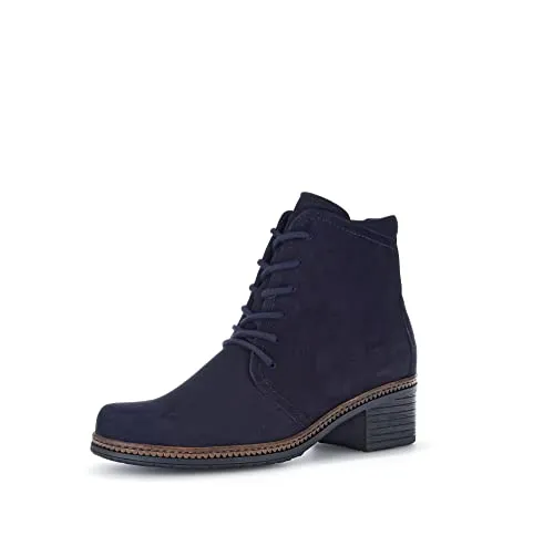 Gabor Damen Schnürstiefeletten, Frauen Schnürboots,Wechselfußbett,Best Fitting,Boots,Stiefel,Bootee,Booties,Atlantik (Cognac),38 EU / 5 UK