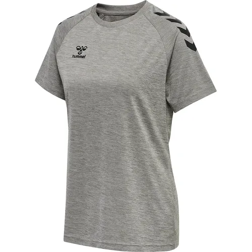 Hummel Core Xk Poly T-Shirt Damen - grau