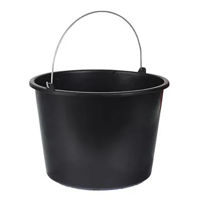 GARTEN- UND BAUEIMER PVC 20L in schwarz von Polnische Produktion