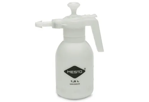 Mesto Drucksprüher Food 3130LE - 1,5 Liter Handsprüher - Pflanzenzubehör mit robuster EPDM-Dichtung, ideal für Gastronomie. Verstellbare Düse für feinen Sprühnebel bis Wasserstrahl und leistungsstarke Pumpe mit 3 bar.