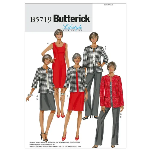 Nähmuster von Butterick