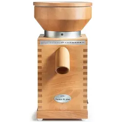 Komo Fidibus XL Plus - Getreidemühle aus Buche massiv - Hochwertige Getreidemühle mit 600W Leistung, aus massivem Buchenholz, ideal für frisches Mehl und gesunde Ernährung.