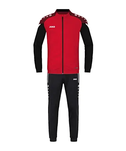 JAKO Herren Trainingsanzug Performance, rot/schwarz, 4XL EU