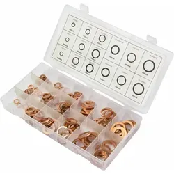 Dema - Kupferdichtungen Sortiment 150 Tlg. Dichtungsringe