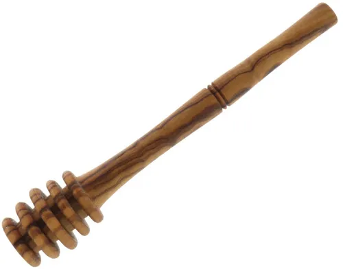 Honigheber Honignehmer Honiglöffel Löffel aus Olivenholz L 15 cm - Kopf D 2,6 cm