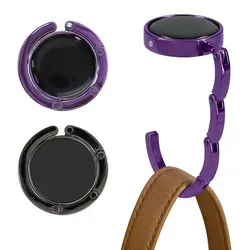 kwmobile Taschenhalter für Tisch in lila von kwmobile