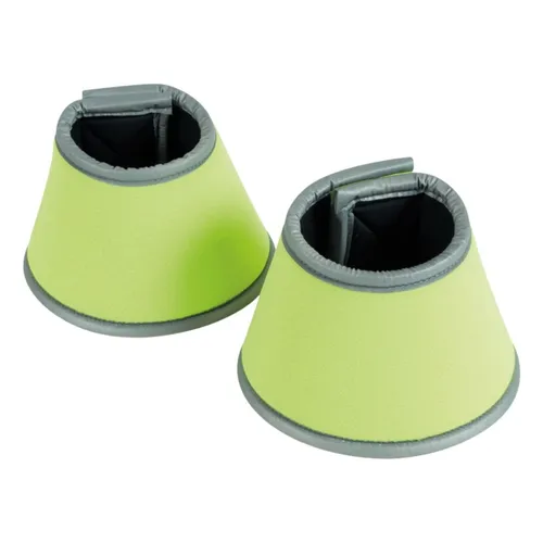 Scanhorse Horse Guard Reflex Hufglocken für Pferde - Pony - Gamaschen & Schützer für Pferde, reflektierende Hufglocken aus fluoreszierendem Neoprenmaterial mit Reflexkantenband und doppeltem Klettverschluss für optimale Sicherheit im Dunkeln.