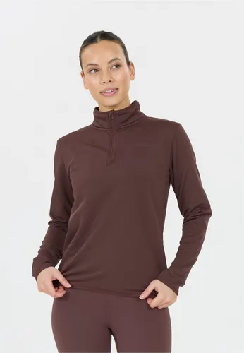ENDURANCE Damen Rollkragen Funktionsshirt - Atmungsaktives Langarmshirt mit Quick Dry-Technologie, ideal für dein Workout. Hoher Kragen und gewaffelte Mesheinsätze sorgen für Komfort und Sichtbarkeit.