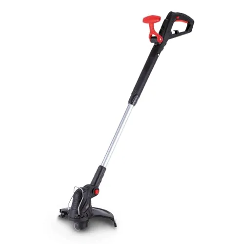 Scheppach Elektro Rasentrimmer EGT350 - 350W Leistung, 250mm Schnittbreite - Rasentrimmer & Motorsensen mit kraftvollem 350W Motor und 250mm Schnittbreite für effizientes Schneiden. Ideal für präzises Arbeiten in schwer zugänglichen Bereichen.