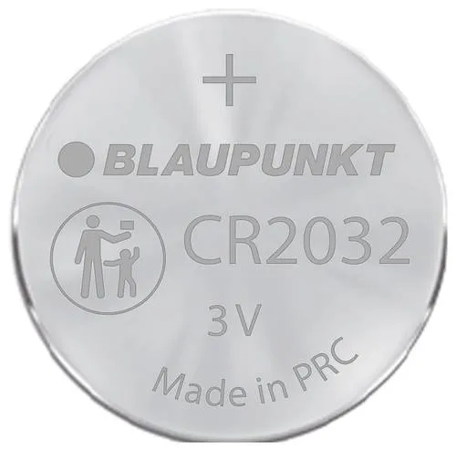 Blaupunkt Knopfzelle CR2032 2 St. Lithium