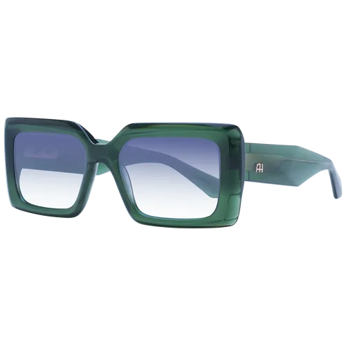 ANA HICKMANN Sonnenbrille AH9397 53T01 - Modische Damen Sonnenbrille in Grün mit Verlaufsgläsern, 100% UV-Schutz und stilvollem rechteckigen Design – ideal für sonnige Tage.