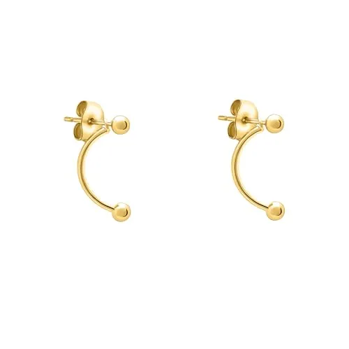 Liebeskind Berlin Creole Damen Edelstahl gold, ONE SIZE - Elegante Creolen aus hochwertigem Edelstahl, perfekt für jeden Anlass und ein Must-Have für stilbewusste Frauen.