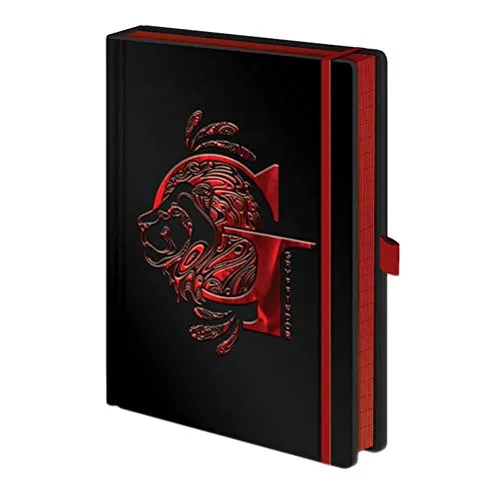 HARRY POTTER Notizbuch (Gryffindor Design) A5 Notizbuch und Journal mit Glanzprägung - Offizielles Merchandise