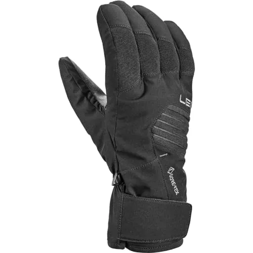 Leki Vision GTX Handschuhe Gr 8,5 schwarz/grau von LEKI