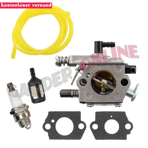 Vergaser Kit für Fuxtec FX-KS146 FX-KS162 FX-KS155 CS6150 Kettensäge Motorsäge