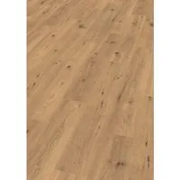 EGGER Laminat Wildeiche natur Classic NatureSense 2,49m² - Laminatboden in mattem Glanz, ideal für Flur, Kinderzimmer und Wohnzimmer. Besonders umweltfreundlich mit A+ Emissionsklasse und 20 Jahre Garantie im Wohnbereich.
