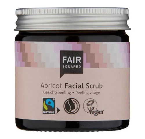 Fair Squared Gesichtspeeling Apricot - Facial Scrub 50ml