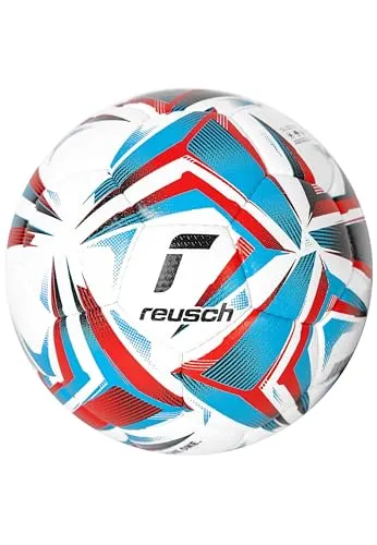 REUSCH Ball Reusch Football Attrakt Infinity - Fußbälle mit handgenähter Verarbeitung für maximale Haltbarkeit und hervorragende Spielqualität. Ideal für Training und Wettkampf, sorgt die Butylblase für optimale Luftdruckstabilität.