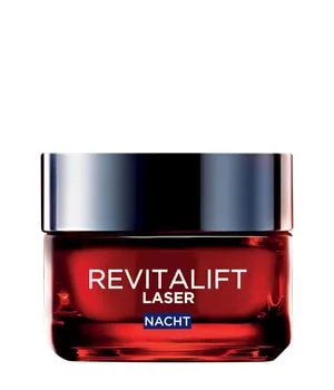 L'Oréal Paris Revitalift Laser X3 Nachtpflege 50 ml - Nachtcreme mit Dreifach-Power: Pro-Retinol, Hyaluronsäure und Vitamin C für intensive Feuchtigkeit und sichtbare Faltenreduzierung. Für einen strahlenden, jugendlichen Teint.