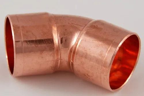 10x Kupferfitting Bogen 22 mm 45 Grad 5041 i/i Lötfitting copper fitting CU