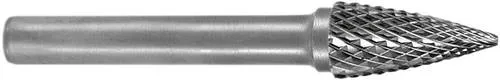 RUKO 116025 Frässtift Hartmetall Spitzbogen 6mm Länge 58mm Schaftdurchmesser 6mm