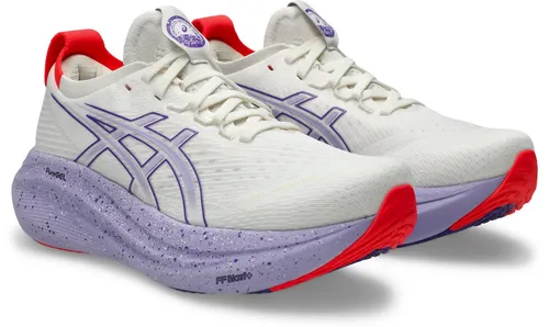 ASICS GEL-NIMBUS 27 TOKYO Laufschuh, Gr. 42 - Sportliche Laufschuhe mit ASICS GELTM-Technologie für hervorragende Dämpfung und sanftes Abrollen, ideal für Läufer, die Komfort und Leistung suchen.