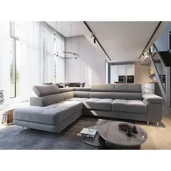 Masseno Ecksofa SELVA L-S mit Schlaffunktion von Masseno