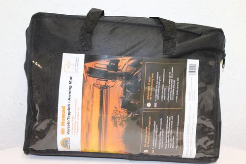 Mr Nomad Campingmatte 20 m x 25 m blau/grau 300 g/m² Neu Rechnung MwSt