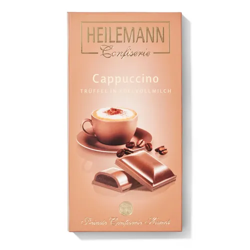 GOURVITA DE Heilemann Trüffel-Tafel Cappuccino-Creme, 100g 13369