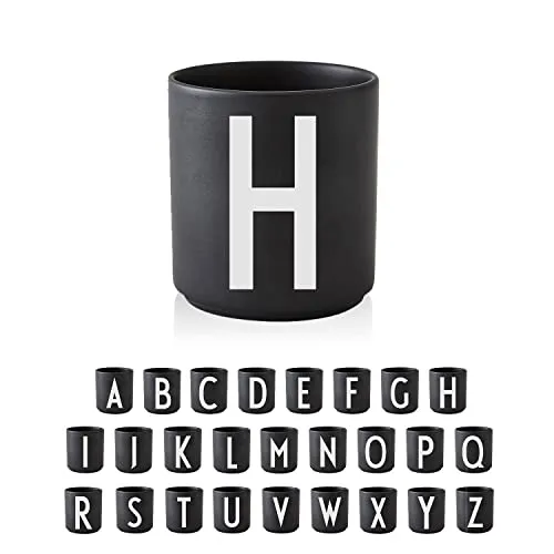 Kaffee- & Teebecher Schwarz von DESIGN LETTERS