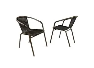 VCM 2er Set Bistrostuhl von VCM