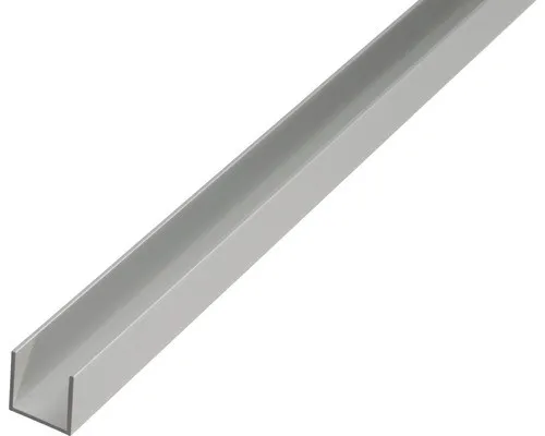 Produktbild U-Profil Alu silber eloxiert 10x8x1,3 mm, 2 m