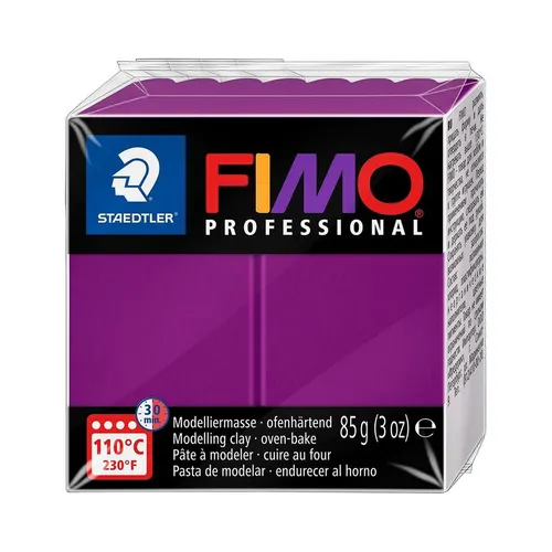 Fimo Professional 61 violett ofenhärtende Modelliermasse 85g 34,71€/kg