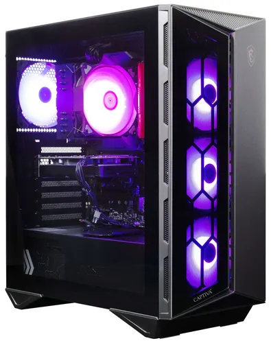 CAPTIVA Highend Gaming R93-286 PC - Highend Gaming PC mit AMD Ryzen 7 5700X und NVIDIA GeForce RTX 5070, ideal für Gamer, die Leistung und Geschwindigkeit suchen. 32 GB RAM und 2000 GB SSD für optimale Performance!